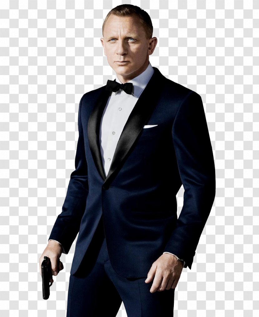 Daniel Craig James Bond Film Series Skyfall Tuxedo Transparent PNG