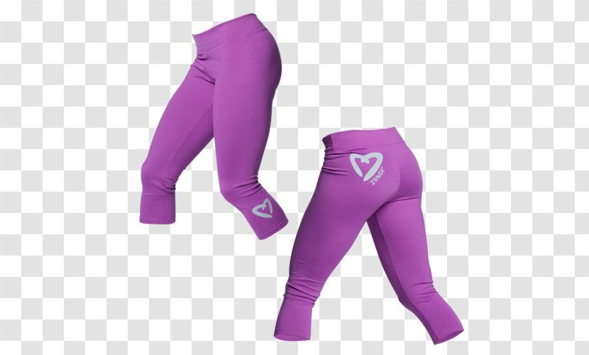 Zumba Leggings Pants Physical Fitness Sport - Sportswear Transparent PNG
