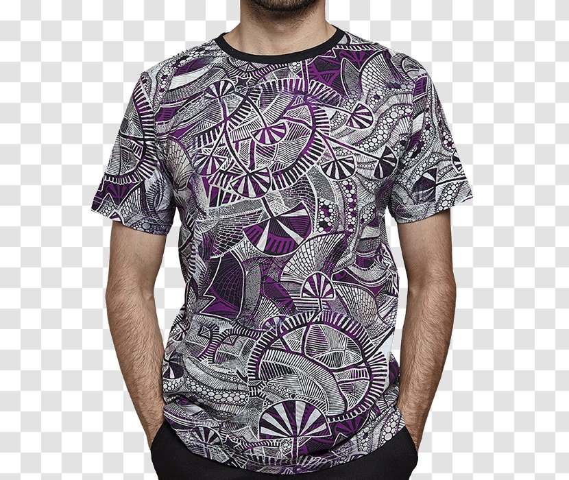 T-shirt Psychedelia Psychedelic Art FIT Consult - Active Shirt Transparent PNG