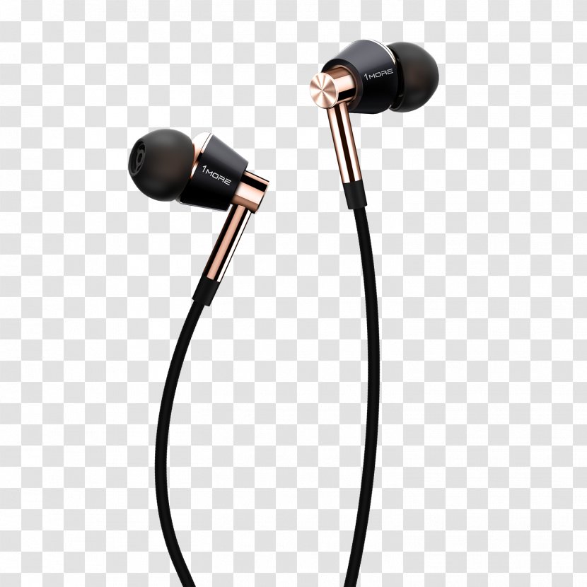 1More Triple Driver In-Ear Lightning Headphones Écouteur Sound - Audio - Ear Phones Transparent PNG