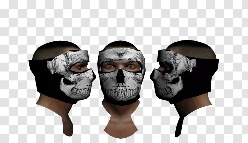 Mask Los Ántrax Anthrax Sinaloa Face - Grand Theft Auto San Andreas - Masked Skull Transparent PNG