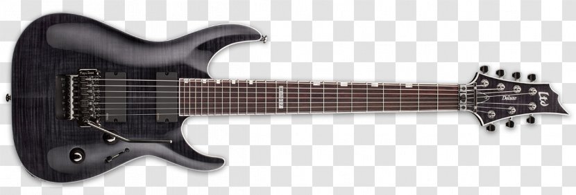 Seven-string Guitar ESP Guitars Electric - Sevenstring - Volume Knob Transparent PNG
