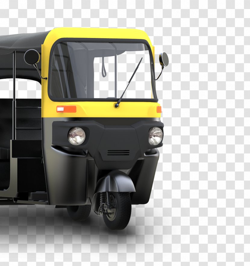 Auto Rickshaw Bajaj Car Vehicle Public Transport Transparent PNG