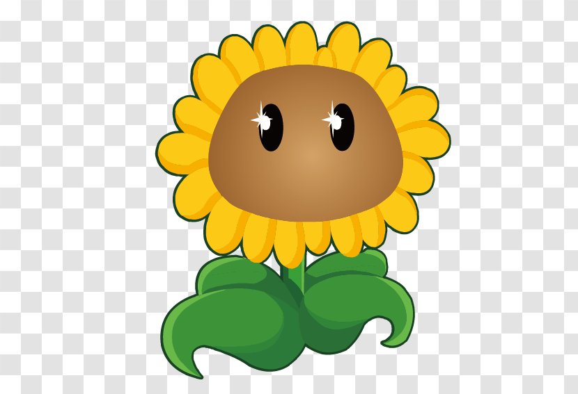 Plants Vs. Zombies 2: It's About Time Common Sunflower Sticker - Flower Transparent PNG