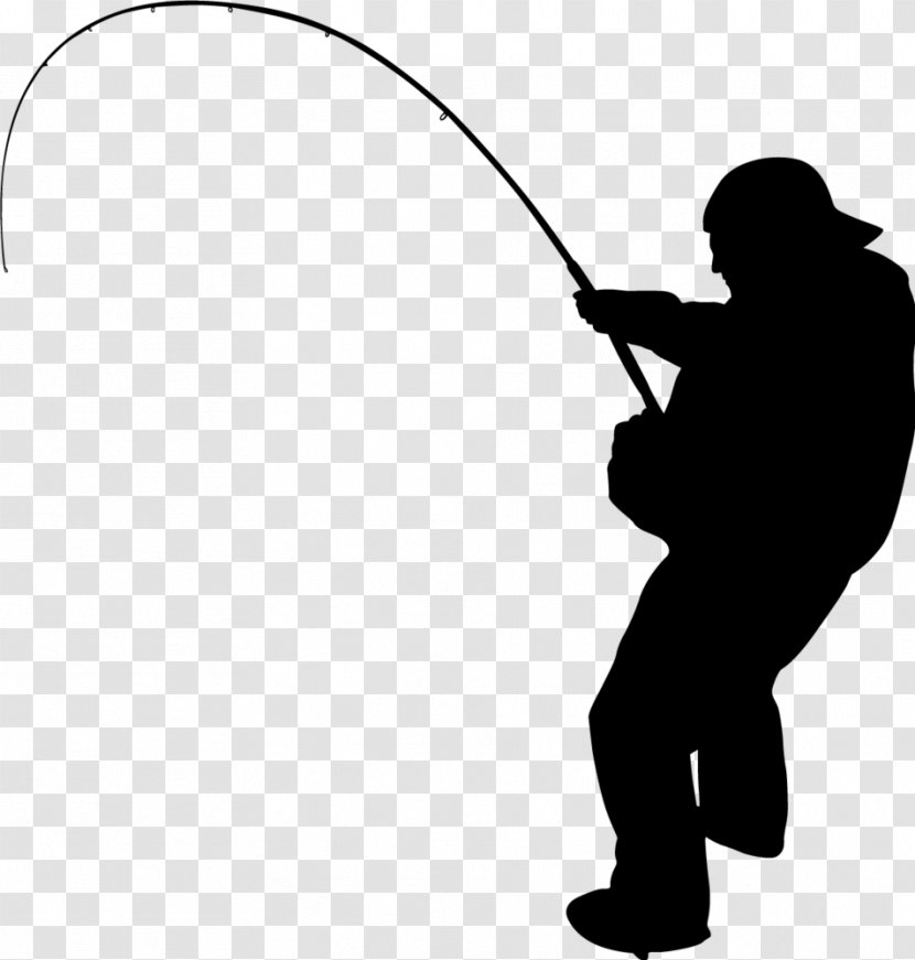 Fishing Silhouette Fisherman Clip Art Transparent PNG