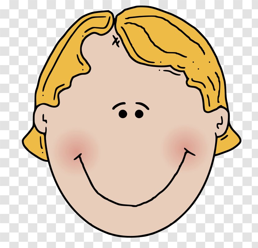 Human Head Smiley Drawing Clip Art - Smile Transparent PNG