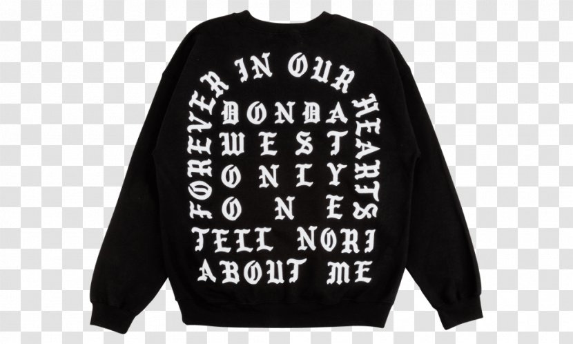 Hoodie T-shirt Tracksuit The Yeezus Tour DONDA Transparent PNG