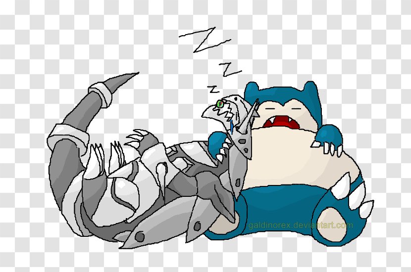 Aggron Pokémon Snorlax Aron Sleep - Cartoon - Pokemon Transparent PNG