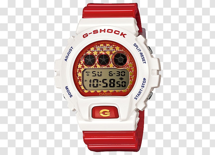 G-Shock DW6900-1V Shock-resistant Watch Casio - Chronograph - G Shock Transparent PNG