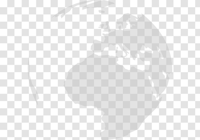 Turkey Earth Map Font - White Transparent PNG