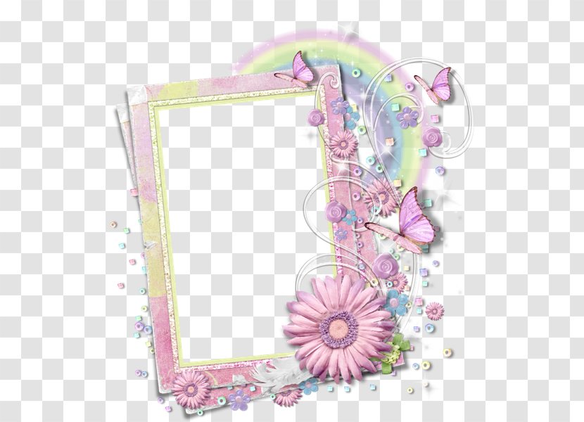 Picture Frame Color Clip Art - Pink - Cute Material Transparent PNG