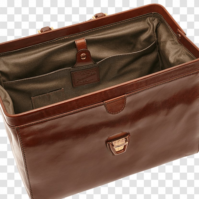 Briefcase Leather Bag Botina Skin - Marrone Transparent PNG
