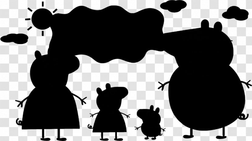 Human Behavior Clip Art Silhouette Animal - Blackandwhite Transparent PNG