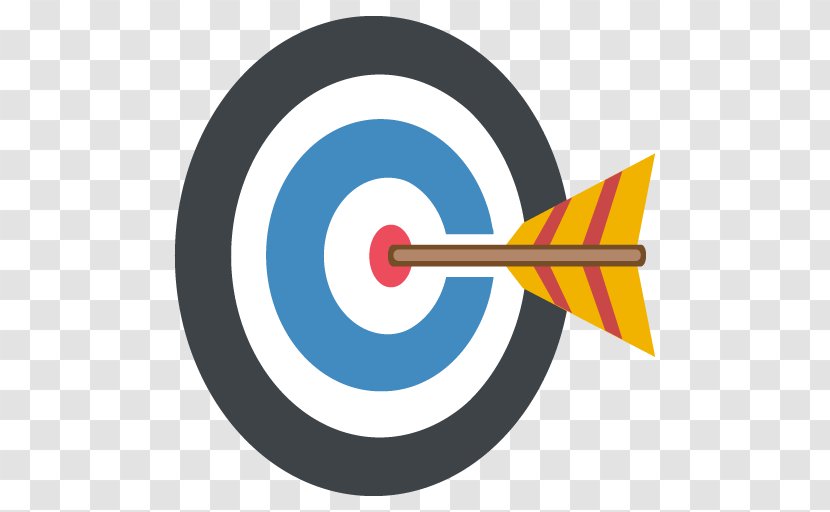 Hit Emoji Sticker Bow And Arrow Bullseye - Target Corporation Transparent PNG