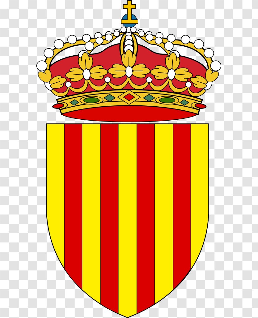 Coat Of Arms Catalonia Catalan Crown Aragon Escutcheon Transparent PNG