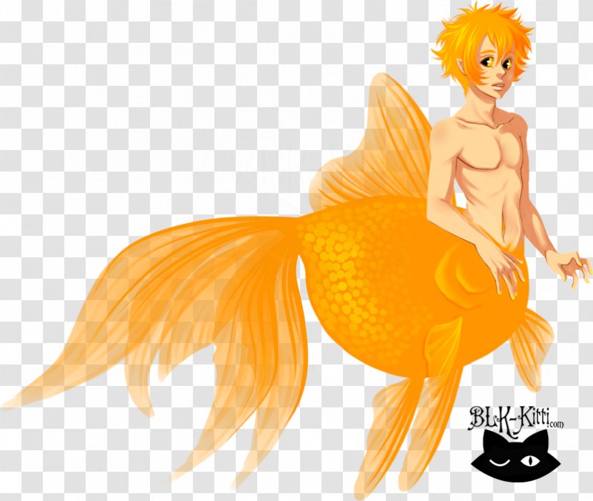 Goldfish Drawing Ariel Mermaid - Frame - Fish Transparent PNG