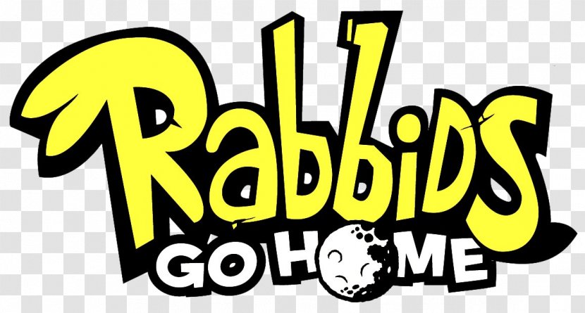 Rabbids Go Home Rayman Raving 2 Wii Video Games Nintendo DS - Text Transparent PNG