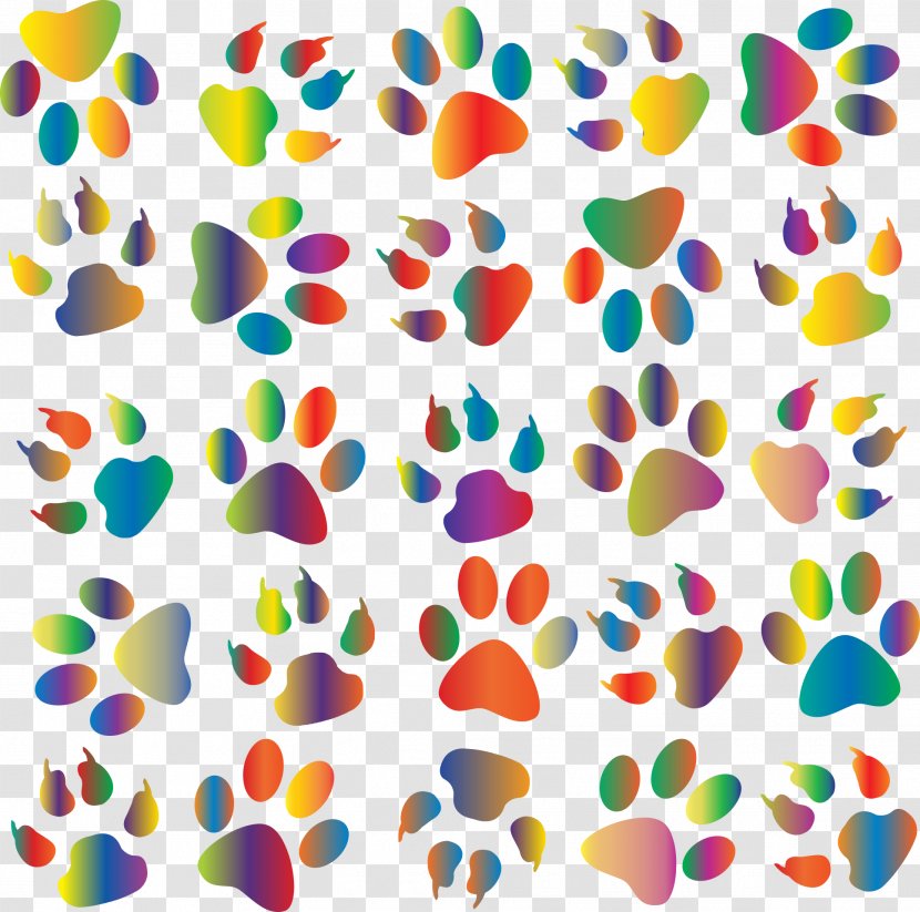 Dog Paw Printing Desktop Wallpaper - Petal - Foot Print Transparent PNG