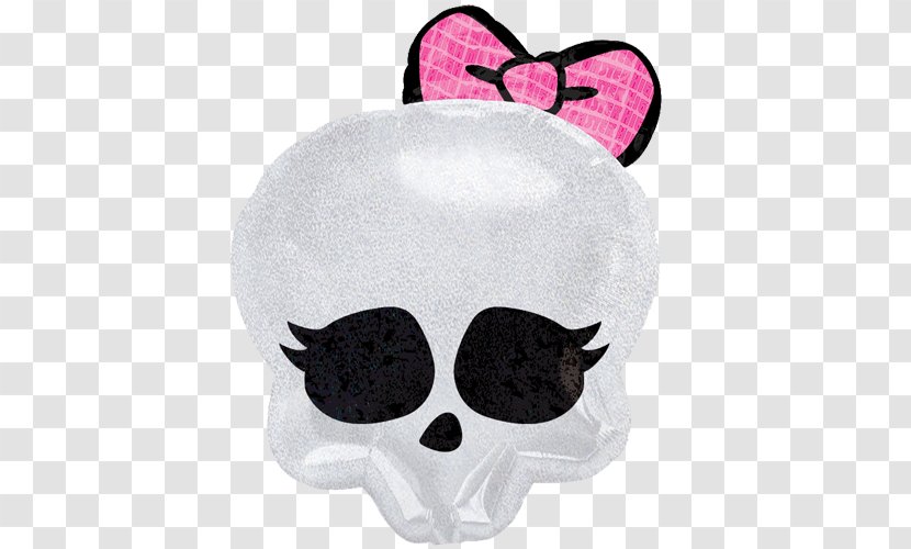 Balloon Monster High Children's Party Lagoona Blue - Bag - Skull Transparent PNG
