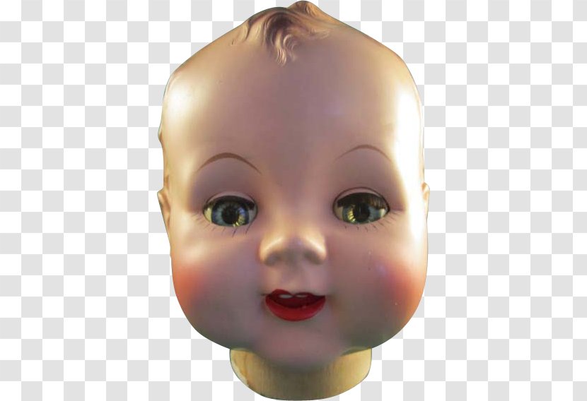 Nose Cheek Chin Forehead Mouth - Doll Transparent PNG
