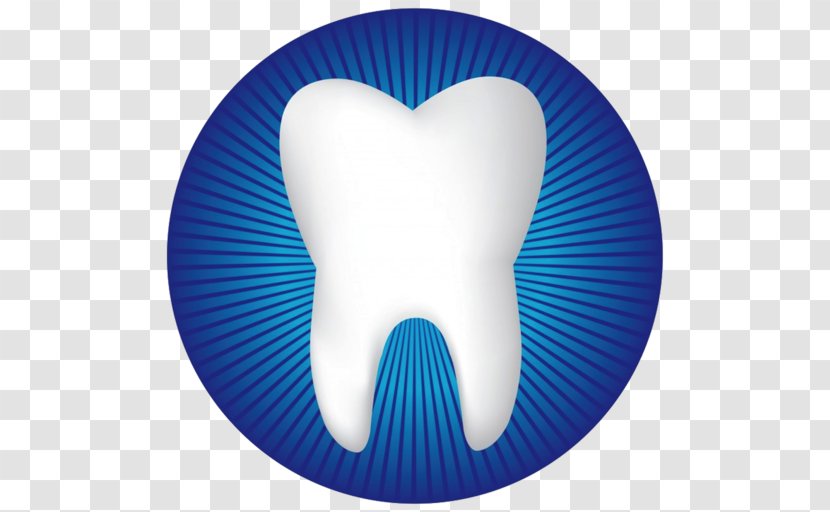 Oris Dentistry Tooth Dental Restoration - Electric Blue - Root Canal Transparent PNG