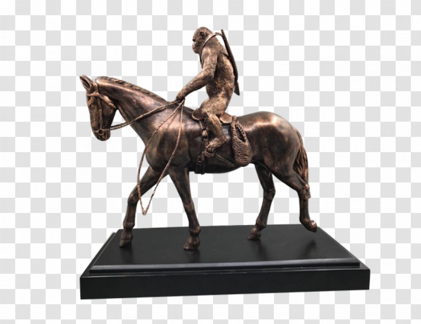 Stallion Bronze Sculpture Mustang Bridle - Ford Transparent PNG