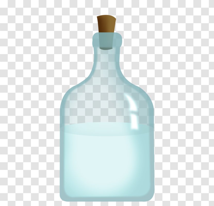 Glass Bottle Transparency And Translucency - Tableware - Green Transparent PNG