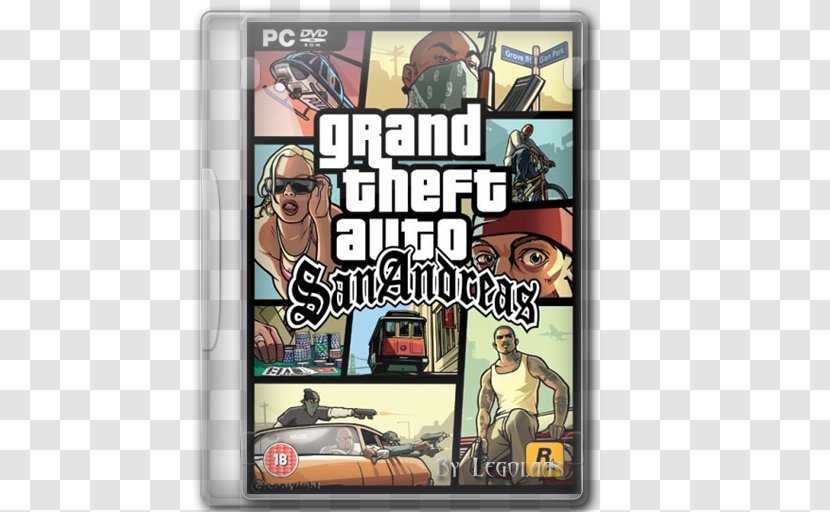 Grand Theft Auto: San Andreas Auto V III PlayStation 2 London, 1969 - Xbox Transparent PNG