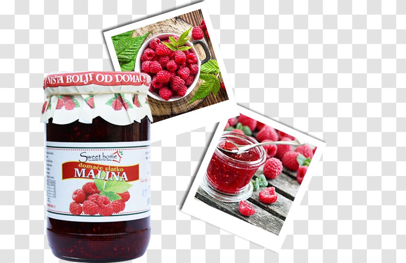Raspberry Strawberry Jam Pekmez Auglis - Dessert Transparent PNG