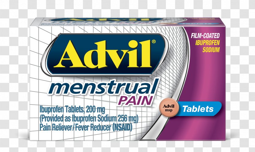 Ibuprofen Film Coating Back Pain Tablet Analgesic - Menstruation Transparent PNG