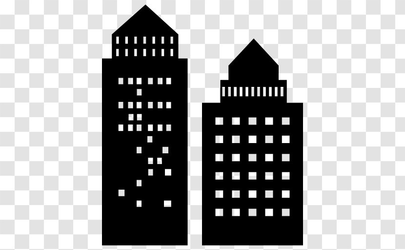 Building Hotel - Black And White - Creative Castle Transparent PNG