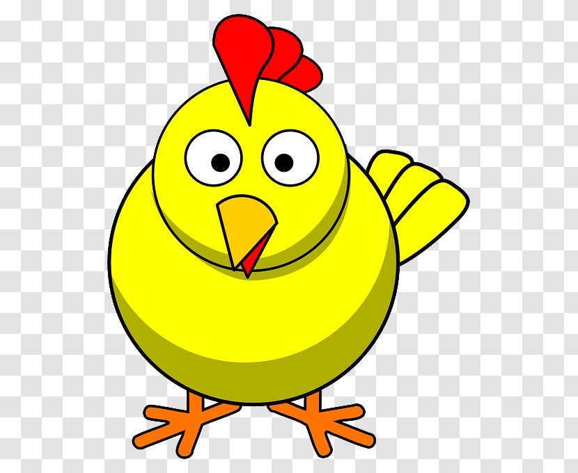 Chicken As Food Lent - Yellow - Easter Clip Art IllustrationChicken Transparent PNG