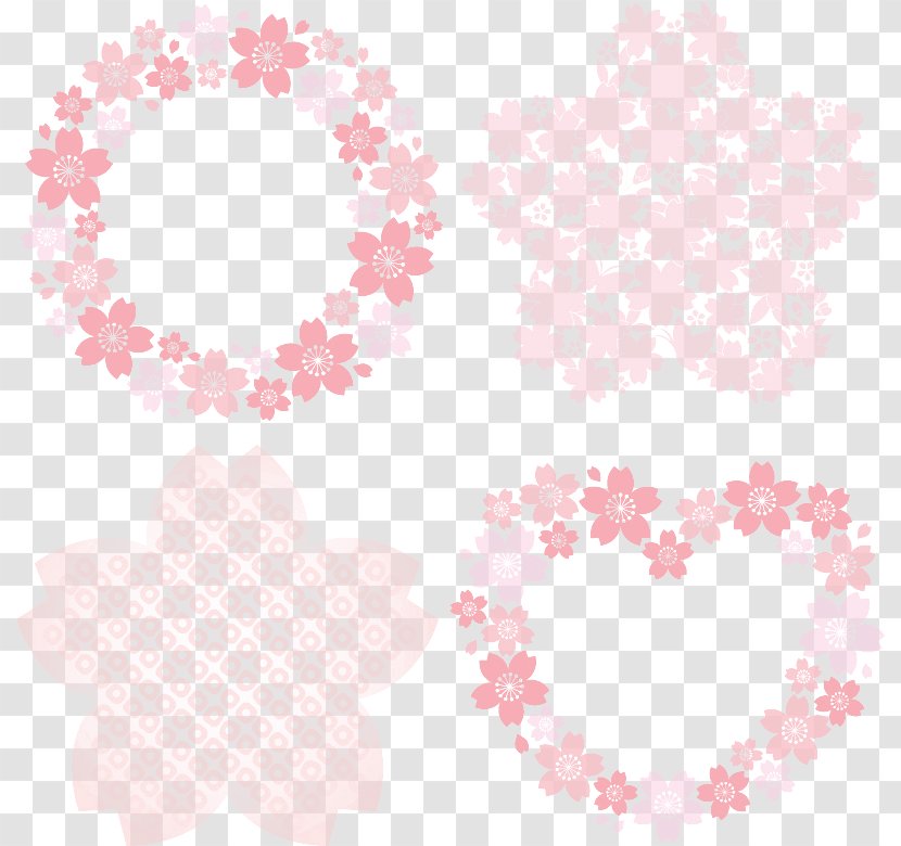Cherry Blossom Royalty-free Photography Marketing - Textile - Pink Floral Decoration Transparent PNG