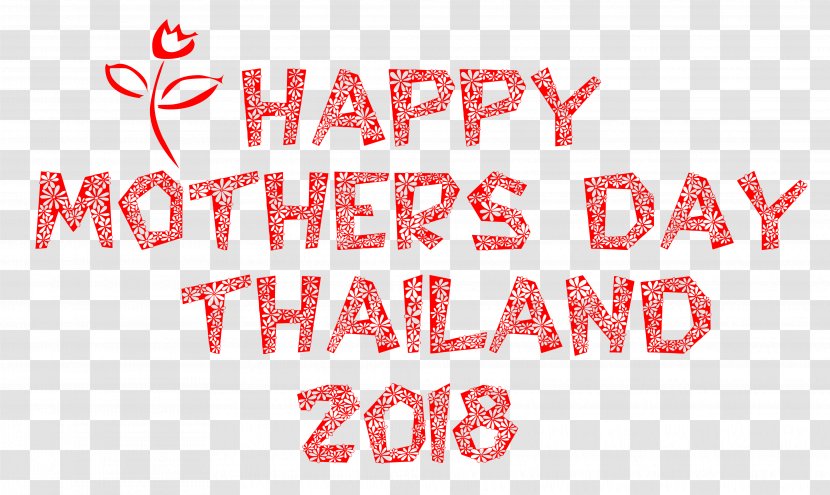 Thailand Mothers Day. - Brand - Love Transparent PNG