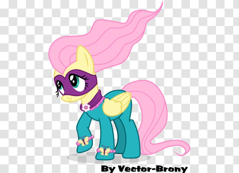 My Little Pony Fluttershy Applejack Horse - Silhouette Transparent PNG