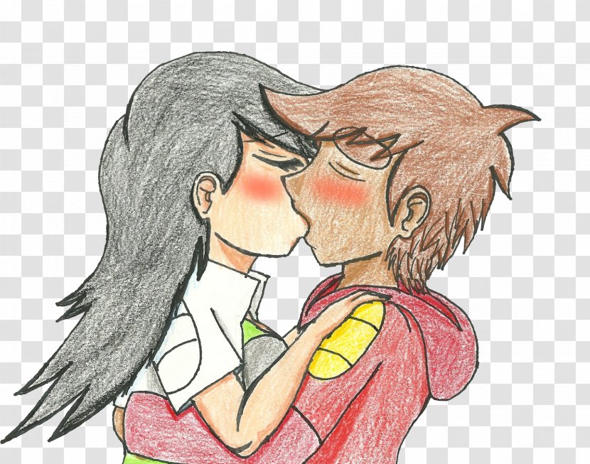 Bravest Warriors Beth Golden State Cartoon Clip Art - Heart - Kissing Transparent PNG