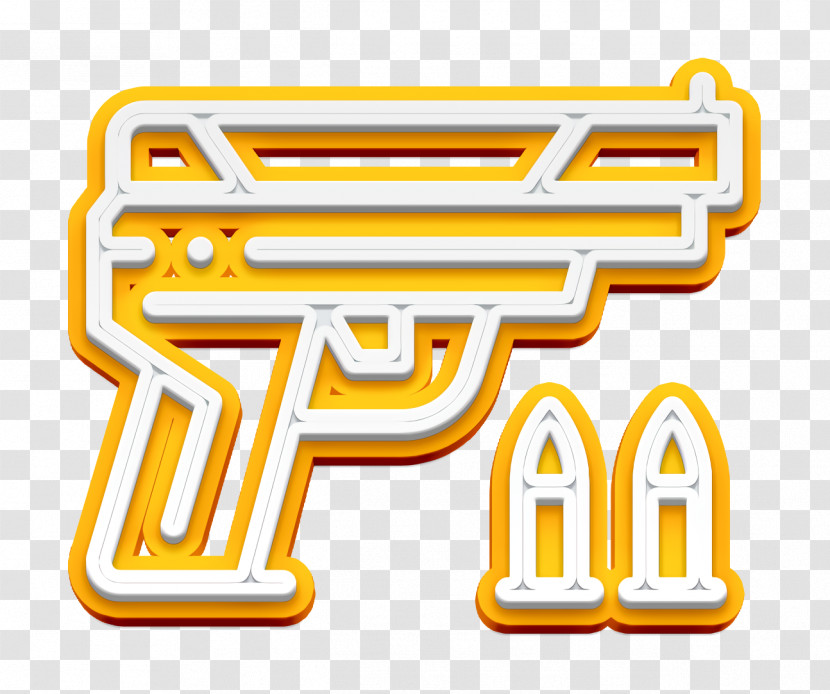 Gun Icon Law And Justice Icon Transparent PNG