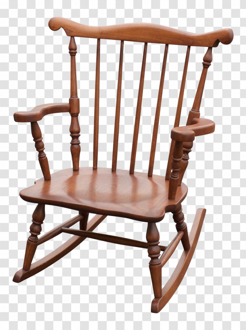 Furniture Rocking Chairs Hardwood - Outdoor - Chair Transparent PNG