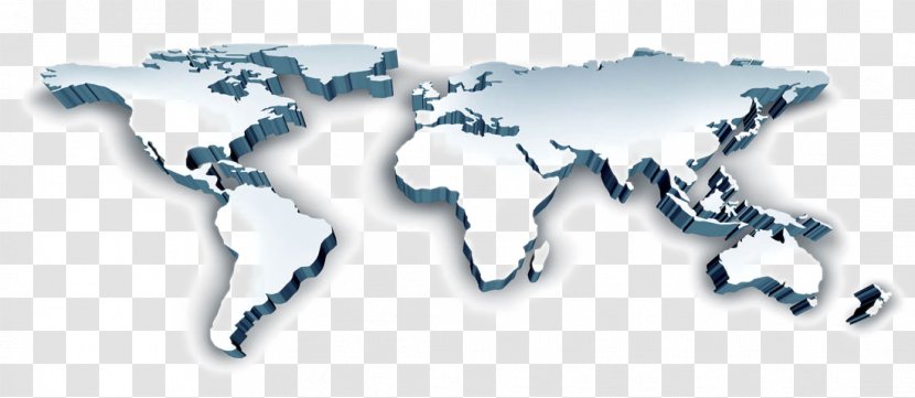 World Map United States Continent - Technology - Beautiful Transparent PNG