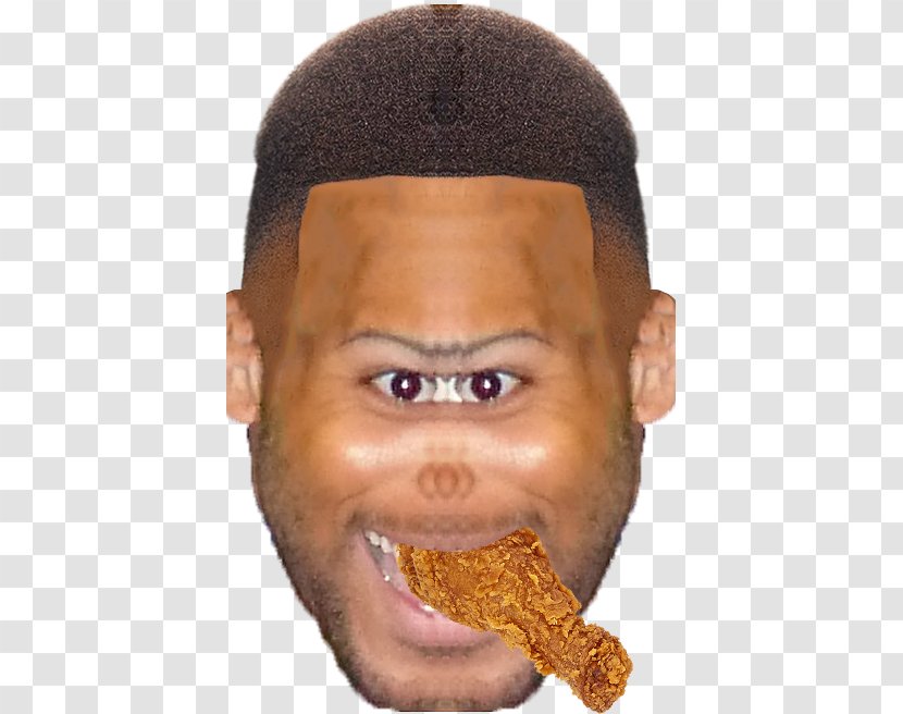 KFC Fried Chicken As Food Nose - Face Transparent PNG