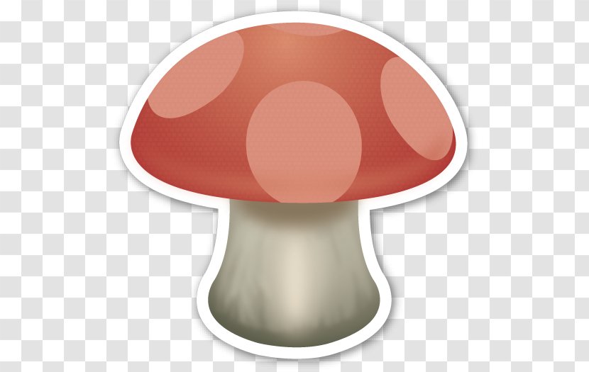 Emoji Emoticon Sticker Smiley - Mushroom Transparent PNG