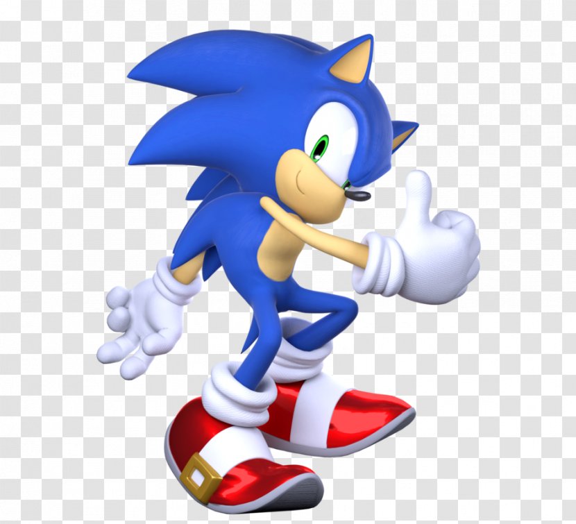 Sonic The Hedgehog 3 Adventure Video Game Art - Toy Transparent PNG