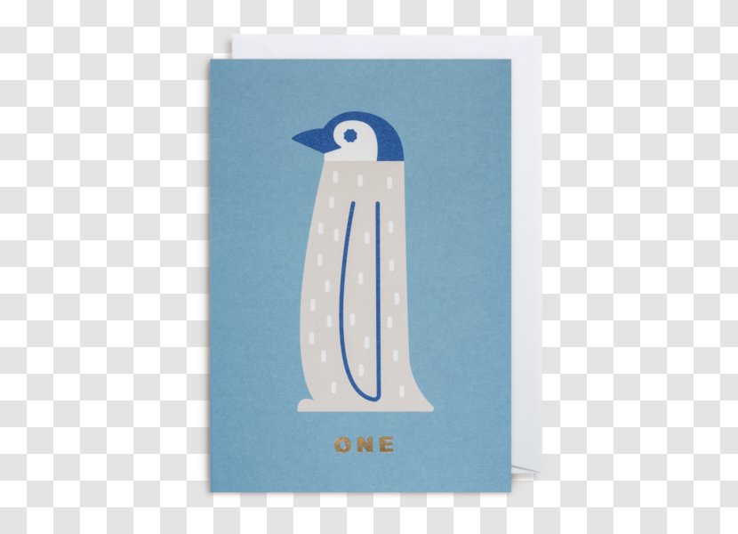 Greeting & Note Cards Birthday Penguin Illustrator - Blue - Tomato Card Transparent PNG