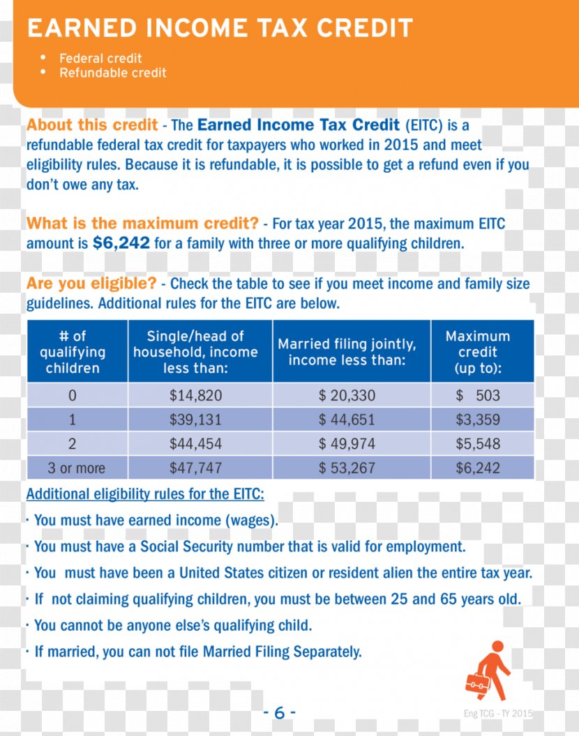 Earned Income Tax Credit Child Internal Revenue Service In The United States - Gross Receipts Transparent PNG