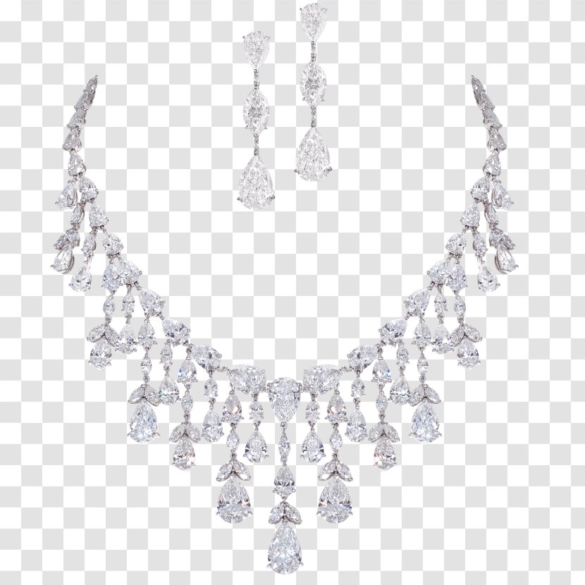 Necklace Earring Jewellery Pearl - Body Jewelry Transparent PNG