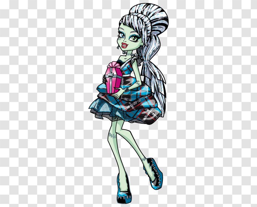 Frankie Stein Monster High Doll Ghoul Frankenstein - Welcome To Transparent PNG