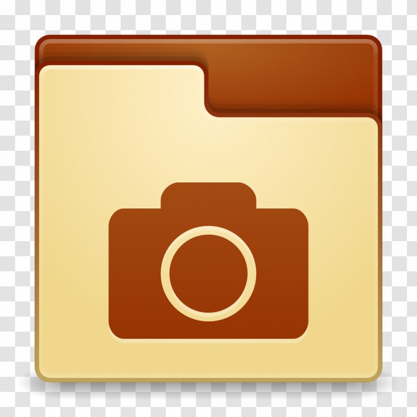 Square Orange Font - Places Folder Pictures Transparent PNG