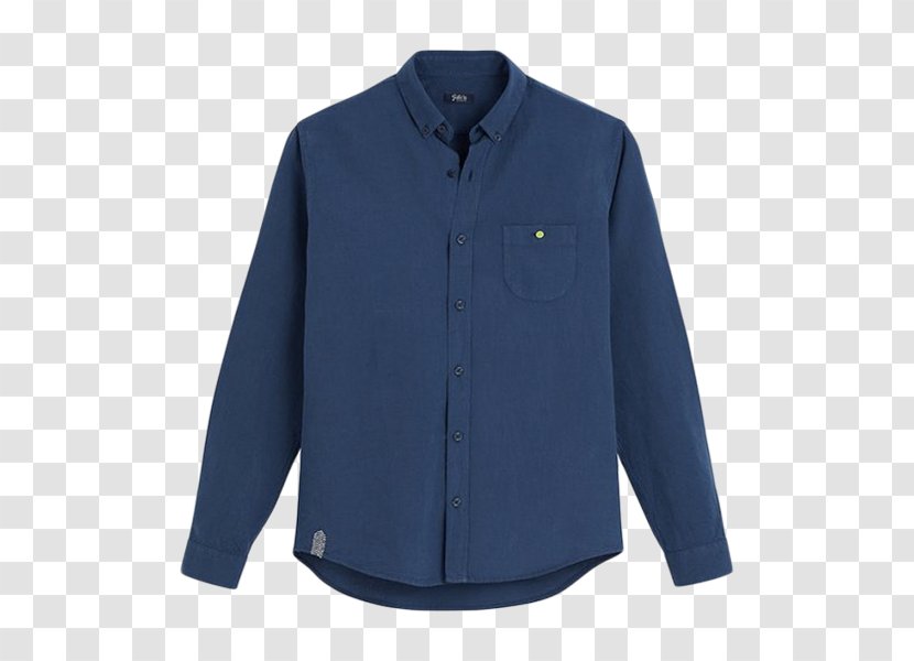 T-shirt Jacket Coat Clothing Blouse - Blue Transparent PNG