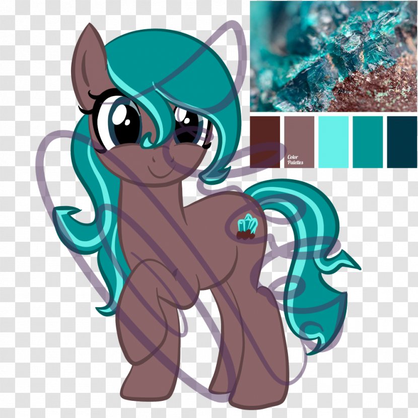Horse Cartoon Fiction Turquoise - Flower - Rocky Mountain Transparent PNG