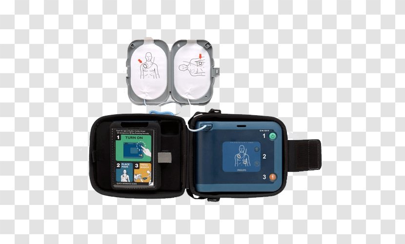 Philips HeartStart FRx AED Defibrillator Automated External Defibrillators Smart Pads II Infant/Child Key - Heartstart Frx - Communication Device Transparent PNG